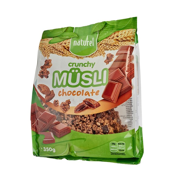 MUESLI CRUNCHY CHOCOLATE 350g AWT