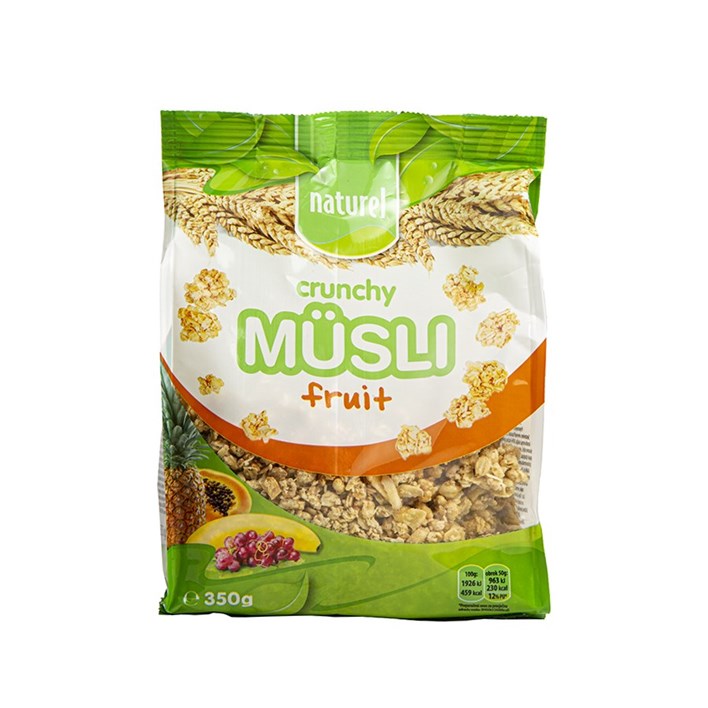 MUESLI CRUNCHY FRUIT 350g AWT