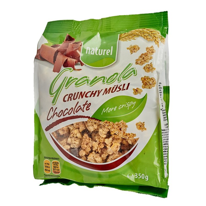 MUESLI GRANOLA ČOKOLADA 350g AWT