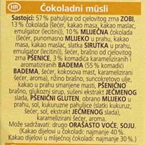 MUESLI VITALIS ČOKOLADNI 375G DR.OETKER