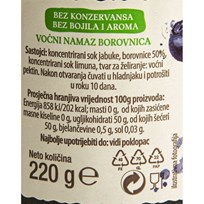 NAMAZ VOĆNI BOROVNICA 220g PODRAVKA