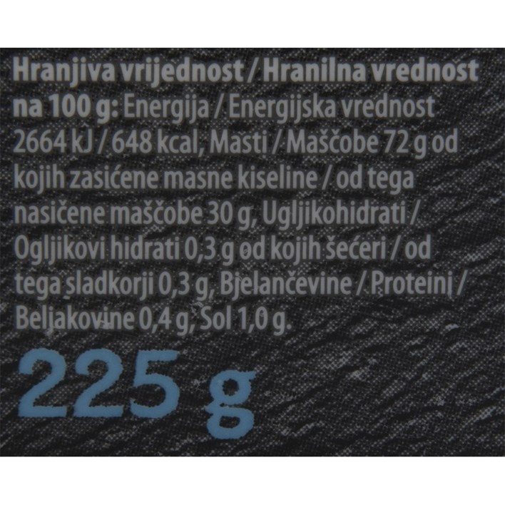 NAMAZ BUTISSIMO SLANI 225g ZVIJEZDA