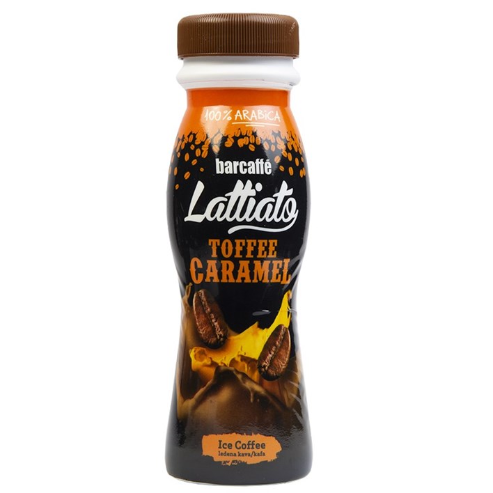 KAVA BARCAFFE LATTIATO TOFFE CARAMEL 230ml ATLANTIC