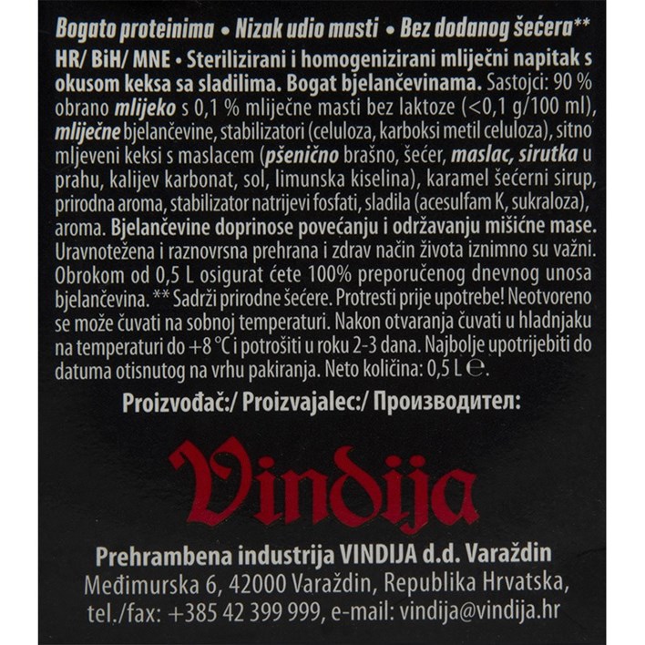NAPITAK PROTEINSKI KEKS 0,5l VINDIJA
