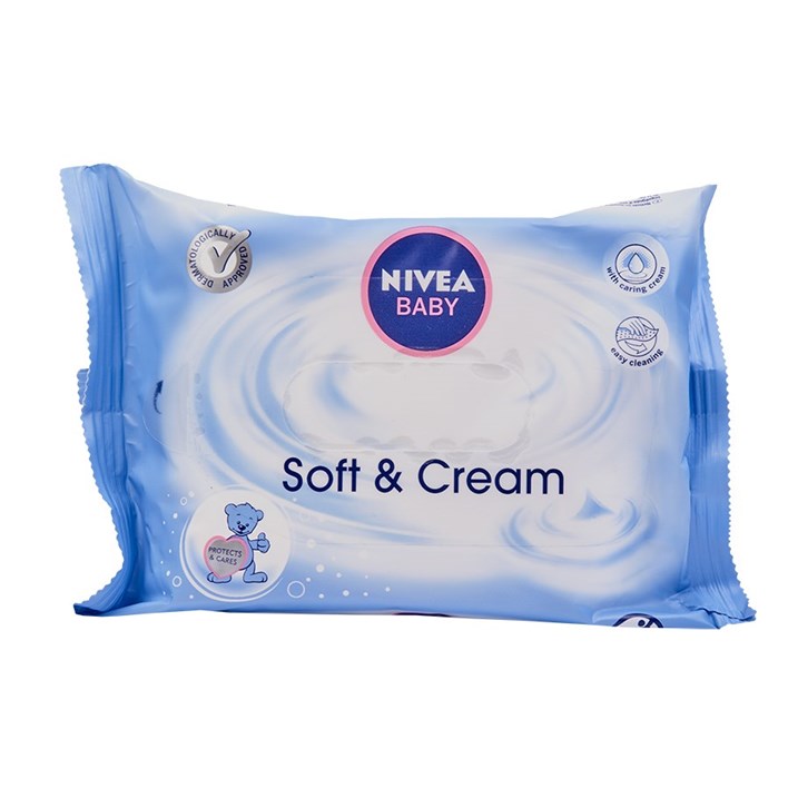 VLAŽNE MARAMICE NIVEA ZA DJECU 20KOM MINI KREM