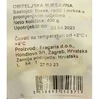 OBITELJSKA MJEŠAVINA 400g FRAGARIA