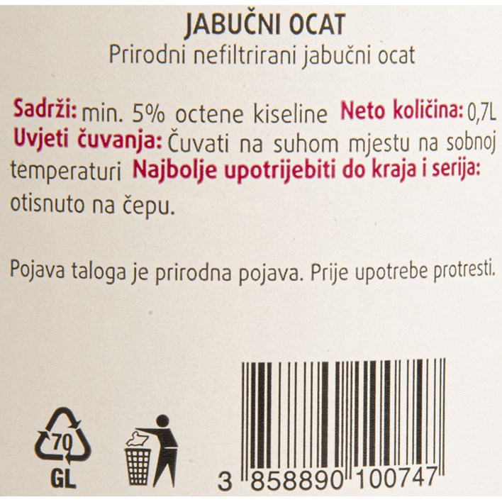 OCAT JABUČNI 0,7l ENCIAN