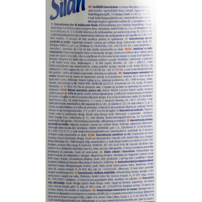 OMEKŠIVAČ SILAN SENSITIVE 900ml AWT