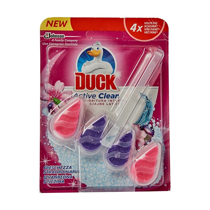 OSVJEŽIVAČ DUCK ACTIVE CLEAN SJAJNE LATICE 38,6g ORBICO