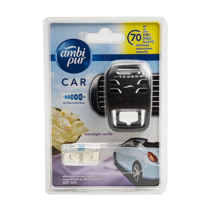 OSVJEŽIVAČ AMBI PUR CAR3 VANILLA STARTER KIT 7ml ORBICO