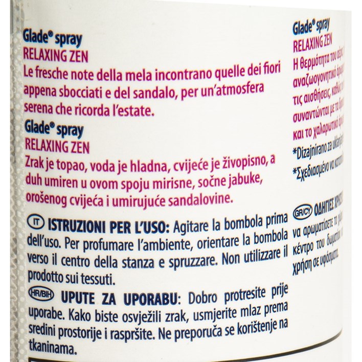 OSVJEŽIVAČ GLADE RELAX 300ml ORBICO