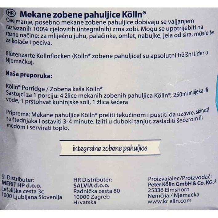 PAHULJICE ZOBENE KOLLN 500G