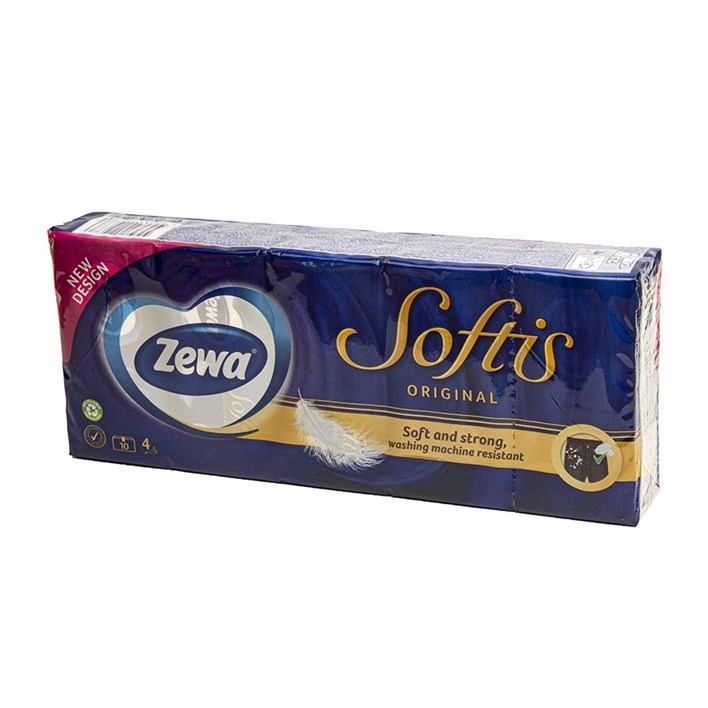 PAPIRNATE MARAMICE ZEWA SOFTIS NEUTRAL 10pak AWT