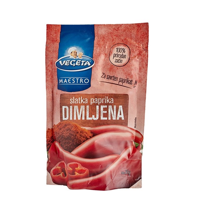 PAPRIKA DIMLJENA SLATKA MLJEVENA 70g PODRAVKA