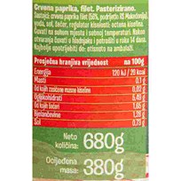 PAPRIKA KISELA FILET CRVENA 680g ULTRA