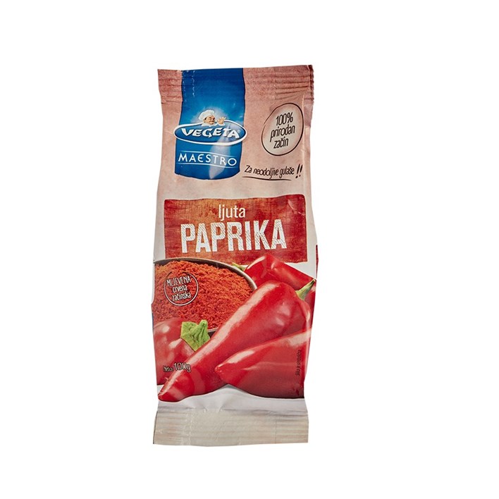 PAPRIKA MLJEVENA LJUTA 100g PODRAVKA