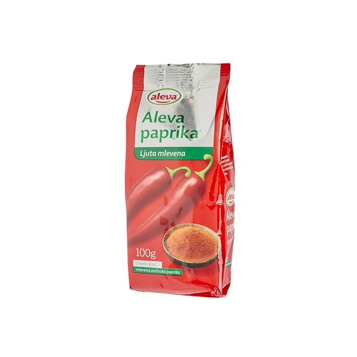 ZAČIN PAPRIKA MLJEVENA LJUTA ALEVA 100g FILIR