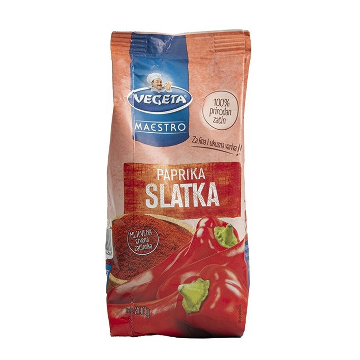 PAPRIKA MLJEVENA SLATKA 200g PODRAVKA