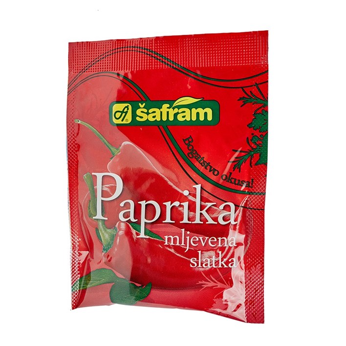 PAPRIKA SLATKA MLJEVENA 50g ŠAFRAM