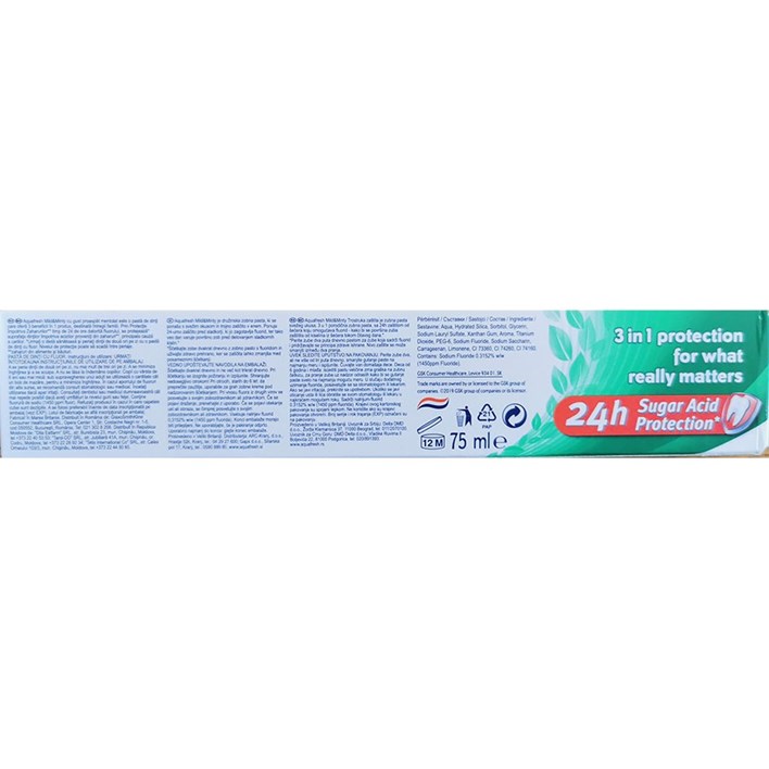 PASTA ZA ZUBE AQUAFRESH 75 ML MILD&MINTI