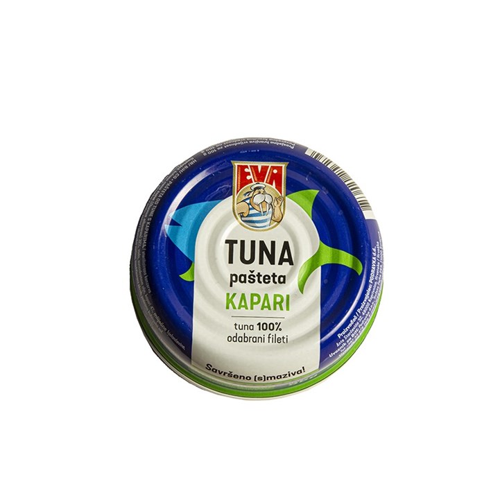 PAŠTETA EVA TUNA KAPARI 95g PODRAVKA