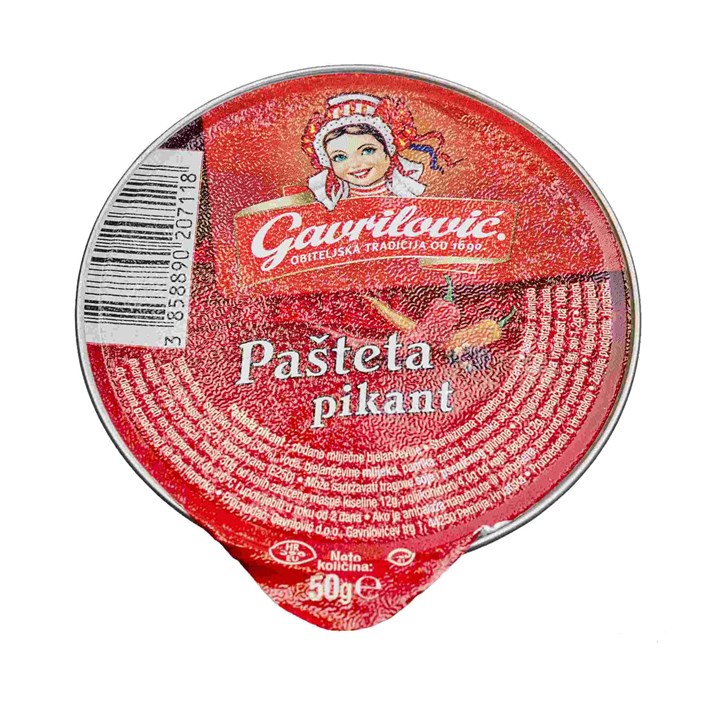 PAŠTETA PIKANT 50g GAVRILOVIĆ