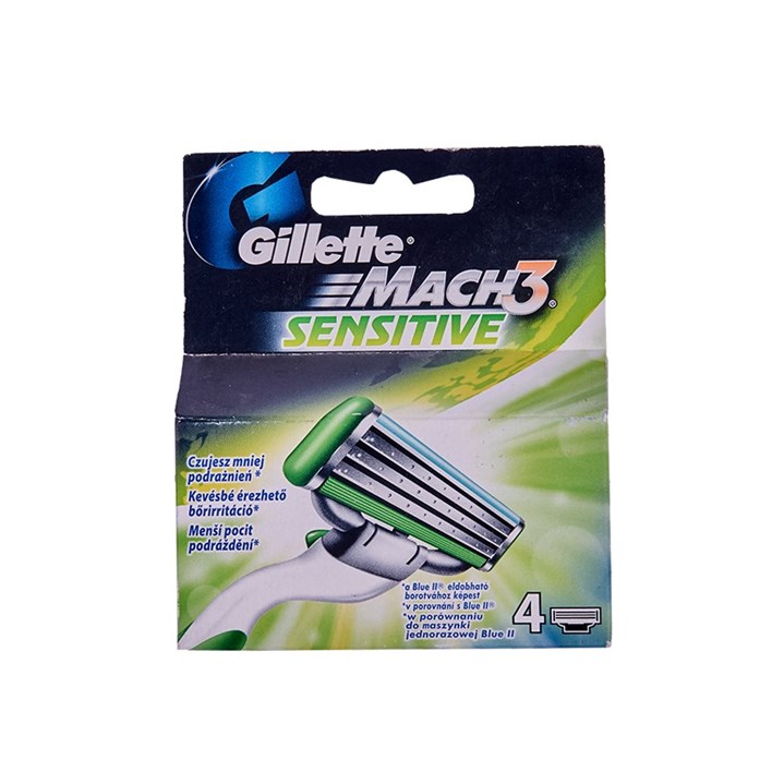 PATRONE GILLETTE MACH 3 SENSITIV 4kom ORBICO