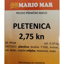PECIVO PLETENICA 0,10kg MARIO MAR
