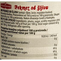 PEKMEZ OD ŠLJIVA 350g PODRAVKA