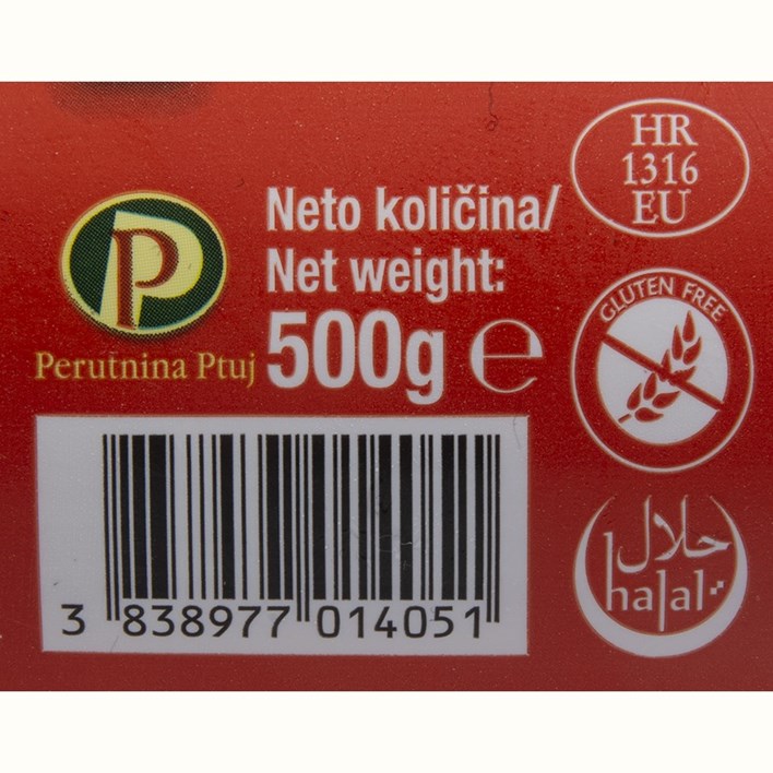 SALAMA POLI 500g PERUTNINA PTUJ