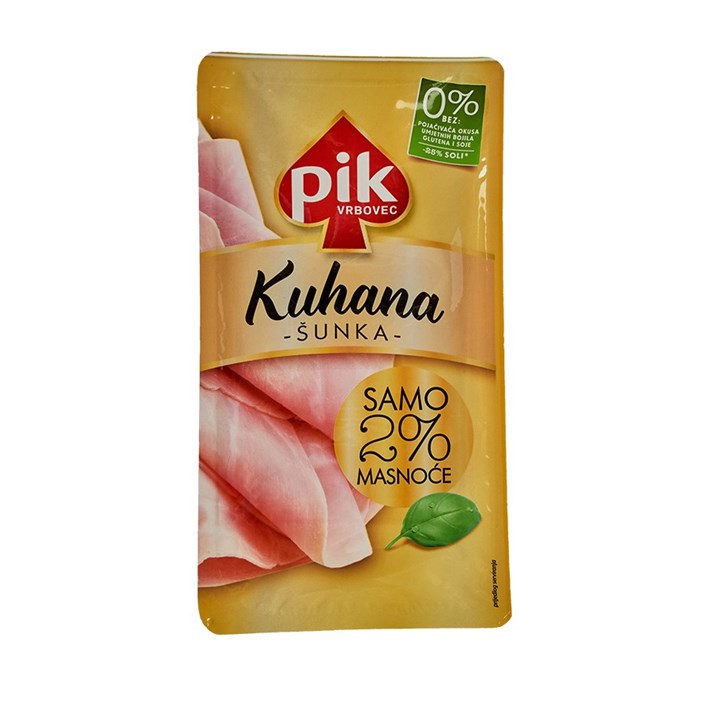 SALAMA ŠUNKA KUHANA NAREZANA 125g PIK