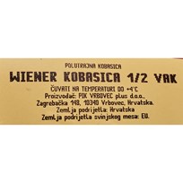 KOBASICA WIENER PIK