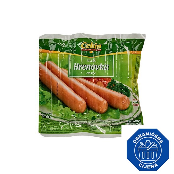 PILEĆA HRENOVKA CLASSIC  1000g VINDIJA