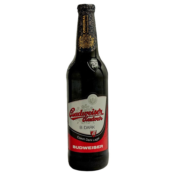 PIVO BUDWEISER DARK 0,5l POVRATNA AMBALAŽA CARLSBERG