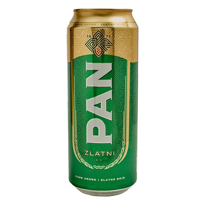 PIVO PAN ZLATNI 0,5L LIMENKA CARLSBERG