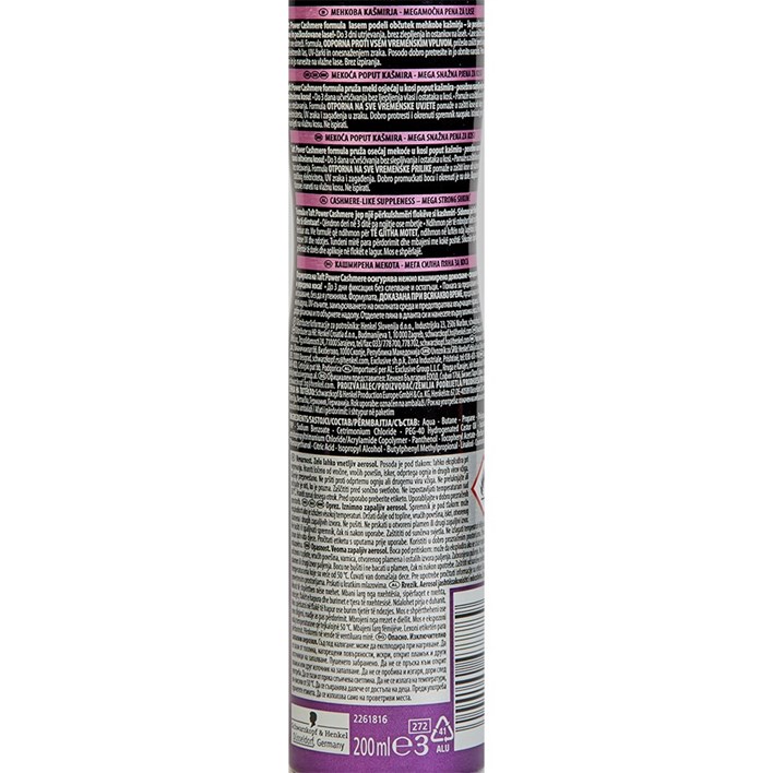 PJENA ZA KOSU TAFT POWER CASHMERE 200ml AWT