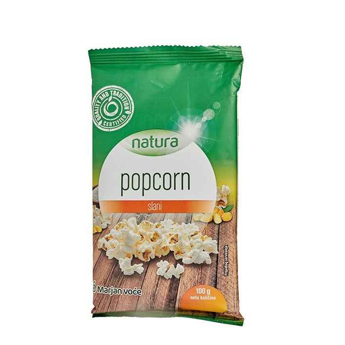 KUKURUZ ZA KOKICE POP CORN MIKROVALNA 100g MARJAN VOĆE