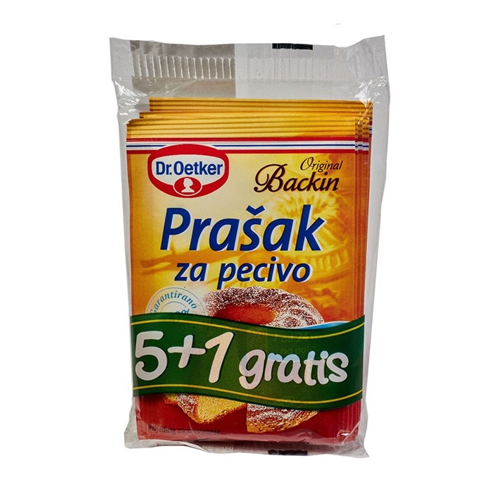 PRAŠAK ZA PECIVO 5+1GRATIS 72g DR OETKER