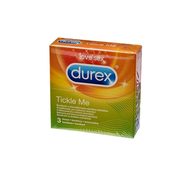 PREZERVATIVI DUREX TICKLE ME 3kom ATLANTIC