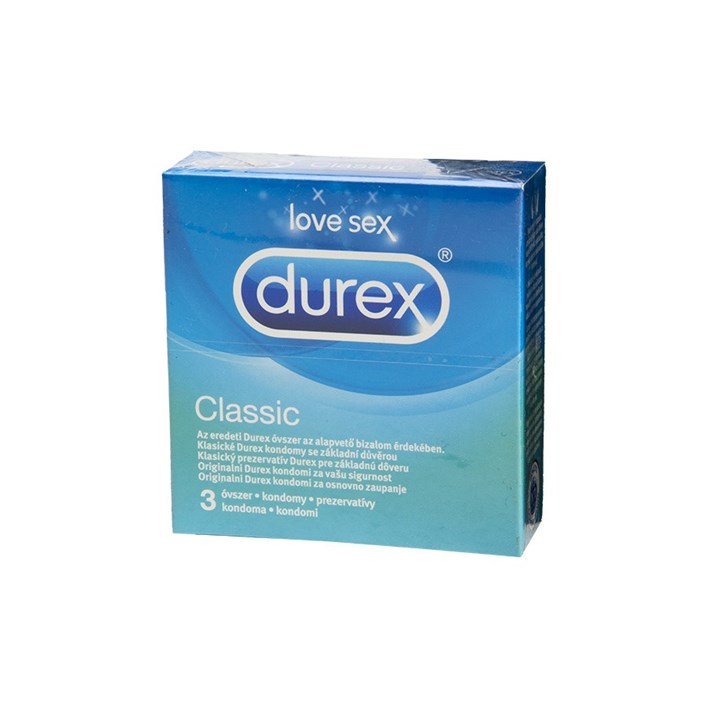 PREZERVATIV DUREX CLASSIC 3kom ALCA