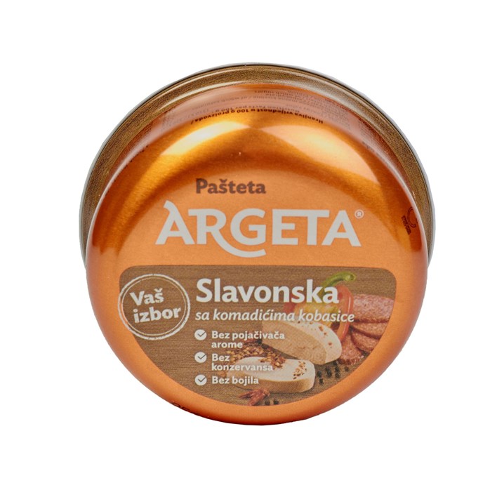 PAŠTETA ARGETA KOKOŠJA SLAVONSKA 95g ATLANTIC