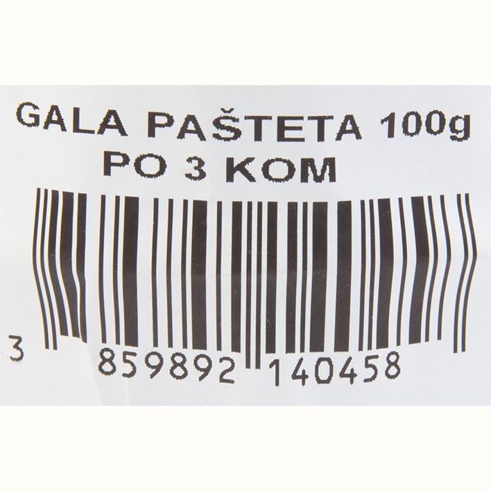 PAŠTETA GALA 3X100g GAVRILOVIĆ