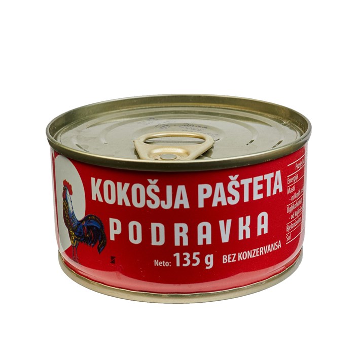 PAŠTETA KOKOŠJA 135 G PODRAVKA