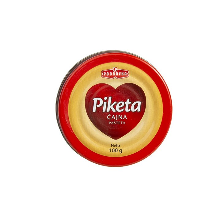 PAŠTETA PIKETA ČAJNA FINA 100g PODRAVKA