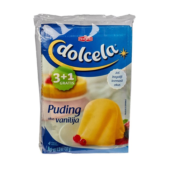 PUDING DOLCELLA VANILIJA 37g 3+1GRATIS PODRAVKA