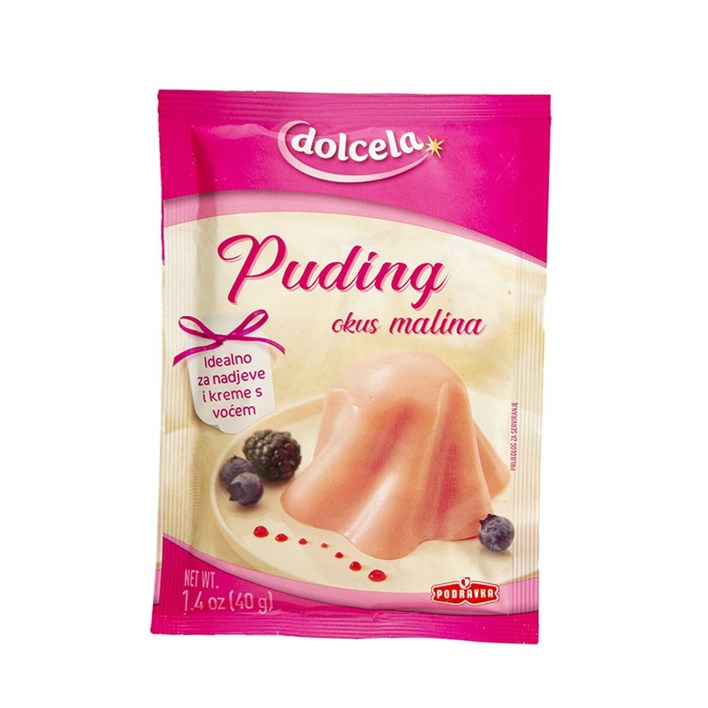 PUDING DOLCELA MALINA 40g PODRAVKA