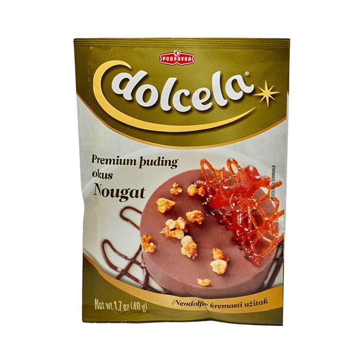 PUDING DOLCELA PREMIUM NOUGAT 48g PODRAVKA