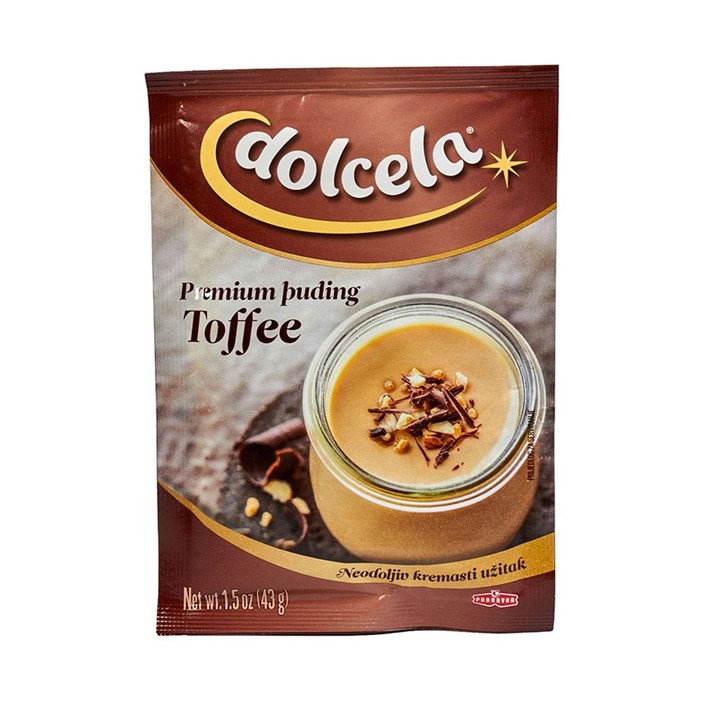 PUDING DOLCELA PREMIUM TOFFEE 43g PODRAVKA