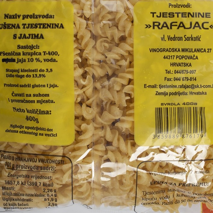 TIJESTO VIJAK 400 G RAFAJAC