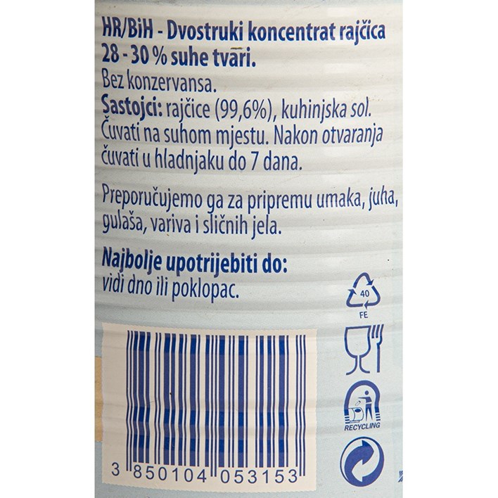 RAJČICA KONCENTRAT 460g PODRAVKA